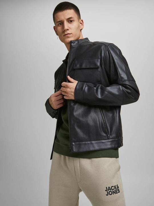 Produktbild Jack & Jones Racer Kunstlederjacke