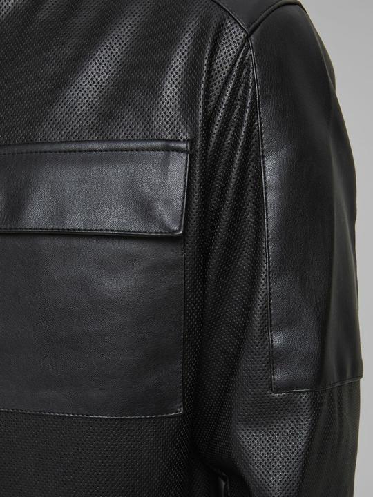 Produktbild Jack & Jones Racer Kunstlederjacke