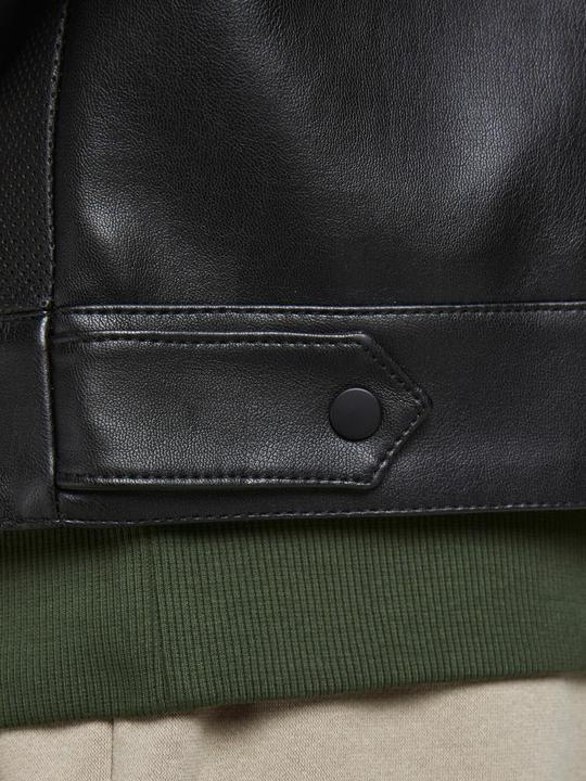 Produktbild Jack & Jones Racer Kunstlederjacke