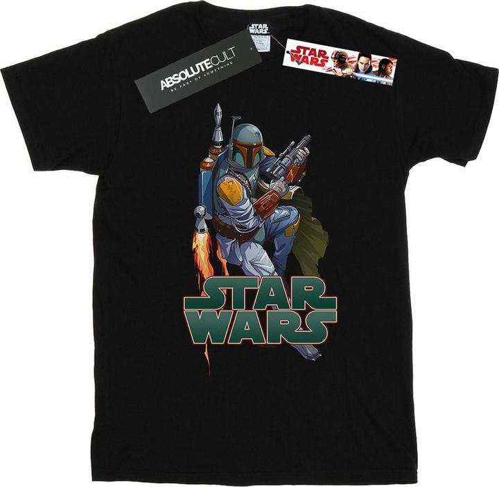 Image du produit Star Wars - T-shirt BOBA FETT FIRED UP - Garçon (140, 146)