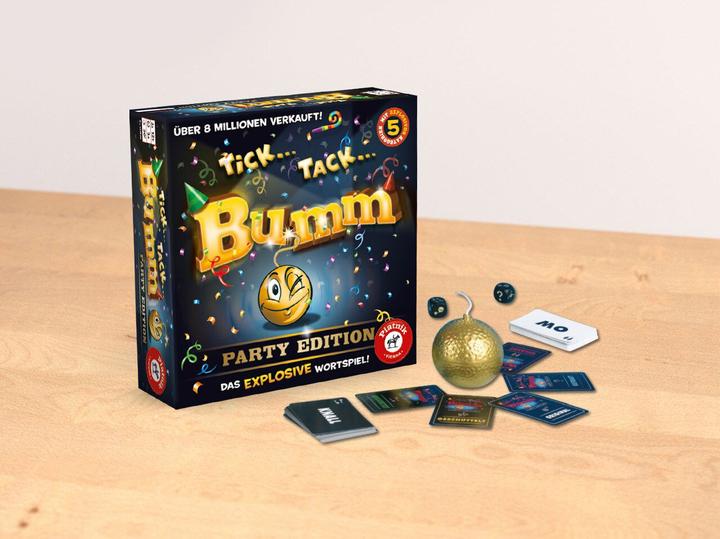 Actual product image Piatnik Tick Tack Bumm Party Edition (German)