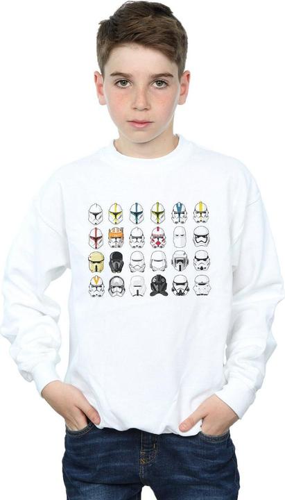 Immagine prodotto Star Wars Trooper Helmets Felpa Ragazzi (116)