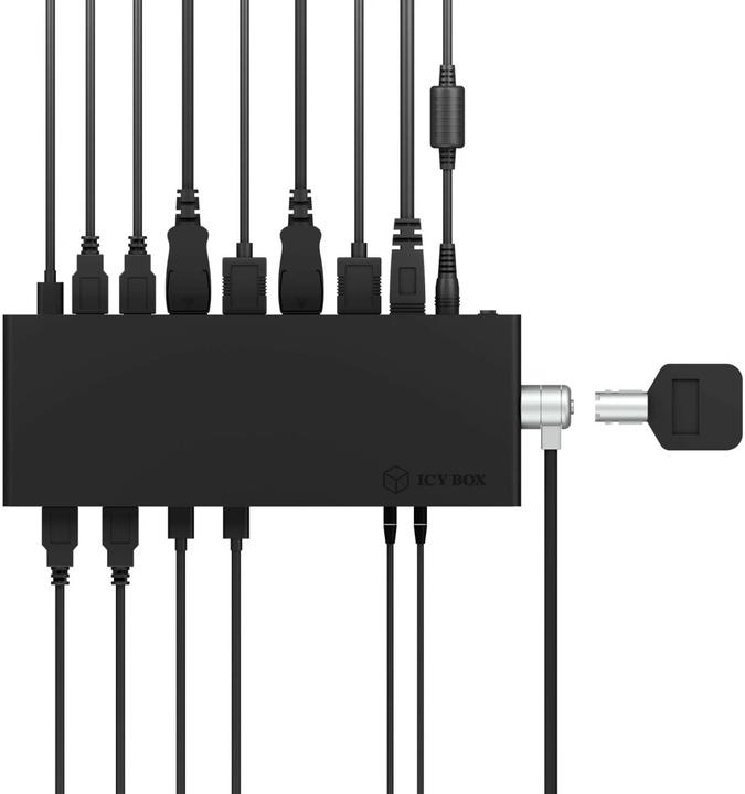 Produktbild Icy Box IB-DK2245AC (USB-C, 13 Ports)