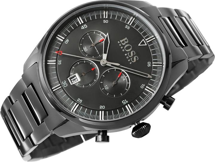 Actual product image Hugo Boss Pioneer (Analogue wristwatch, Chronograph, 44 mm)