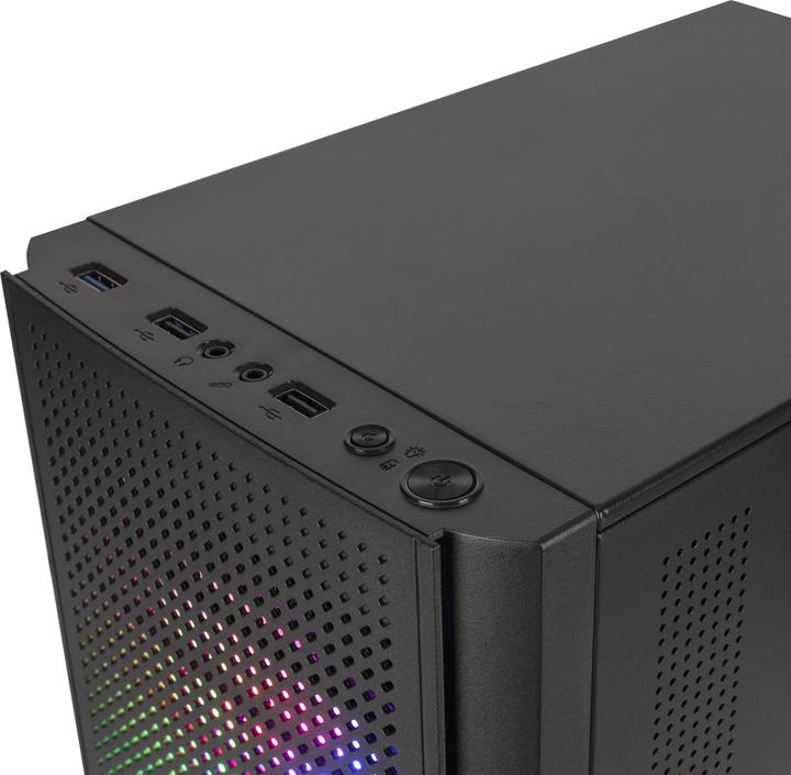 Produktbild Mars Gaming Boitier Mini Tour Micro Atx Mc300 RGB Avec Panneau Vitré (Noir) (mATX, Mini-ITX)
