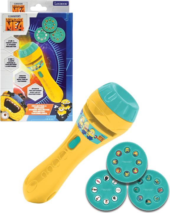 Image du produit Lexibook Minions Stories Projecteur et lampe torche - (LTC050DES)