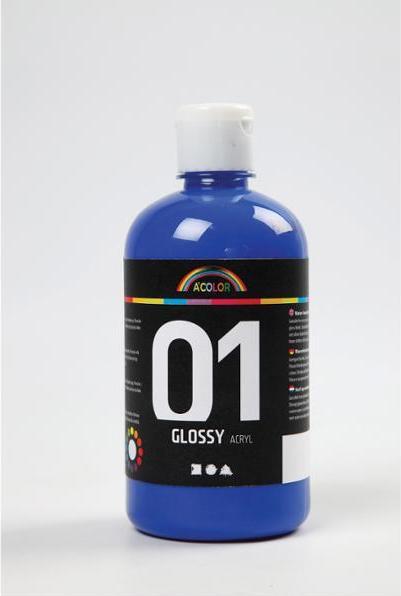 Produktbild Creativ Company A-Color Acrylfarbe (Blau, 500 ml)