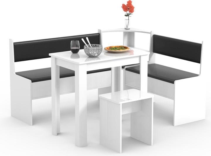 Produktbild VCM Eckbankgruppe Sitzgruppe Esal Mini (153 x 123 x 80 cm)
