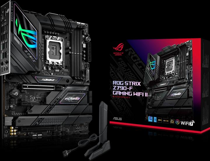 Image du produit ASUS ROG STRIX Z790-F GAMING WIFI II (LGA 1700, Intel Z790, ATX)