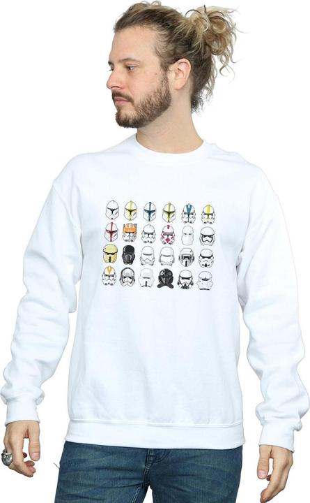 Produktbild Star Wars Trooper Helmets Sweatshirt (XL)