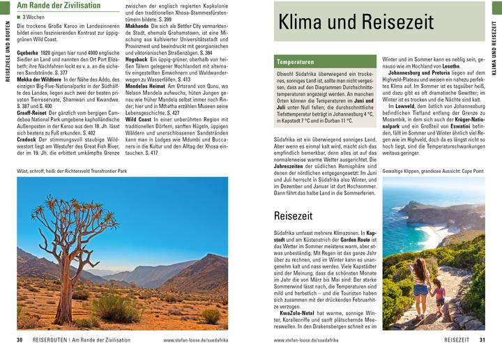 Produktbild Stefan Loose Reiseführer Südafrika, Lesotho und eSwatini (Deutsch, Philip Briggs, Ariadne Van Zandbergen, 2024)