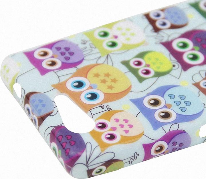 Actual product image König Design Protective Cover Mobile Case Cases TPU for Mobile Sony Xperia Z3 Compact Colourful Owls Assembly (Sony Xperia Z3 Compact)
