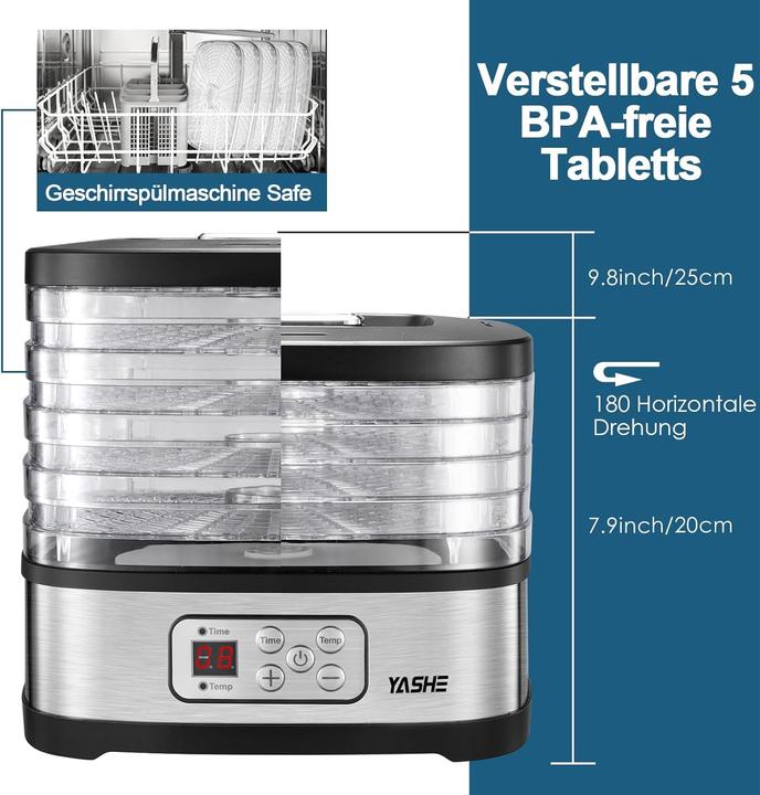 Image du produit Yashe Dörrautomat GGJ-261B