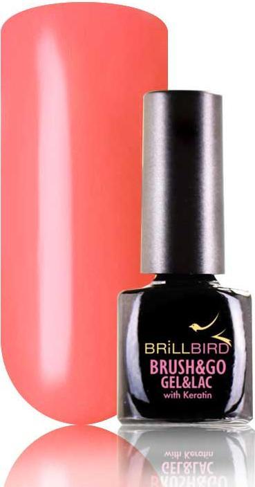 Produktbild BrillBird Brush & go Gel&lac GoGL 62 - 8ml (Gel-Effekt Nagellack)