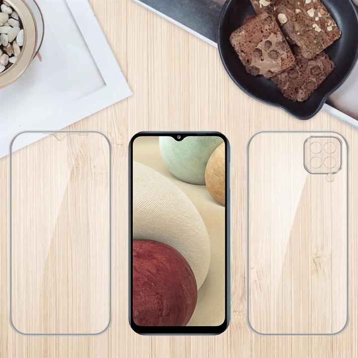 Image du produit Cadorabo TPU 360 degrés Case Cover (Samsung Galaxy A12, Samsung Galaxy M12)