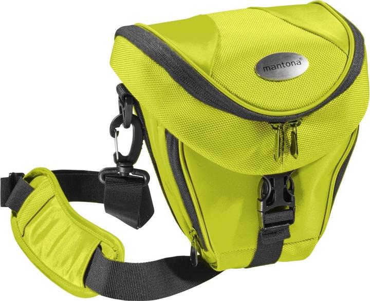 mantona Premium colt bag light green (Camera shoulder bag, Kamera Bereitschaftstasche, 3.61 l)