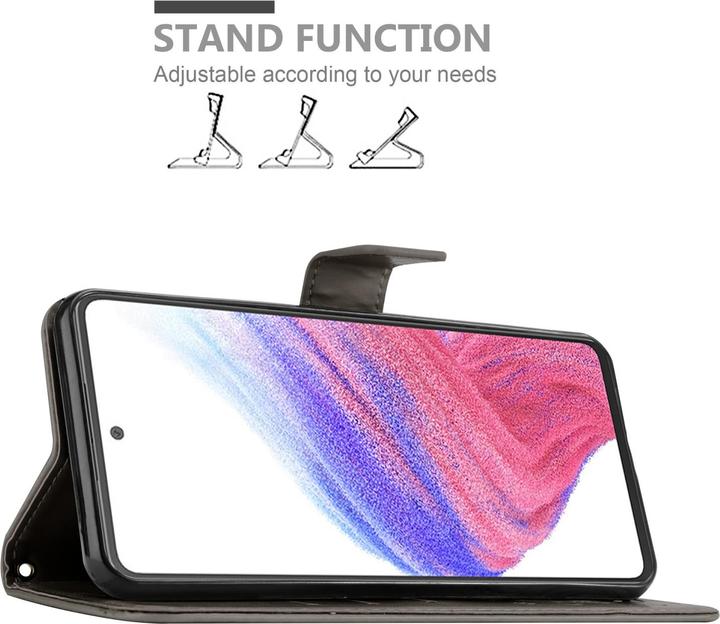 Produktbild Cadorabo Flower Book Hülle für Samsung Galaxy A53 5G (Samsung Galaxy A53 5G)