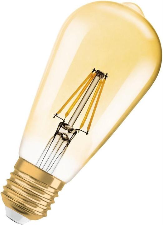 Actual product image Osram Edison Vintage (E27, 4 W, 420 lm, 1 x, F)