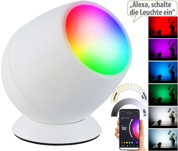 Produktbild Luminea Smarte WLAN-Stimmungsleuchte (210 lm)