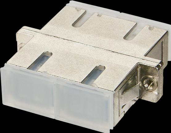 Produktbild Metz Connect 150900D2-I - SC - Blau - Metallisch - Multi-Modus - Zink - Keramik - OS2 (Netzwerk Kupplung)