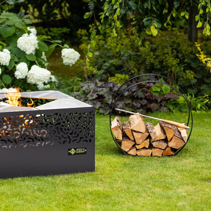 Actual product image Feu du Jardin Wood-Rack REQ Round (30 cm)
