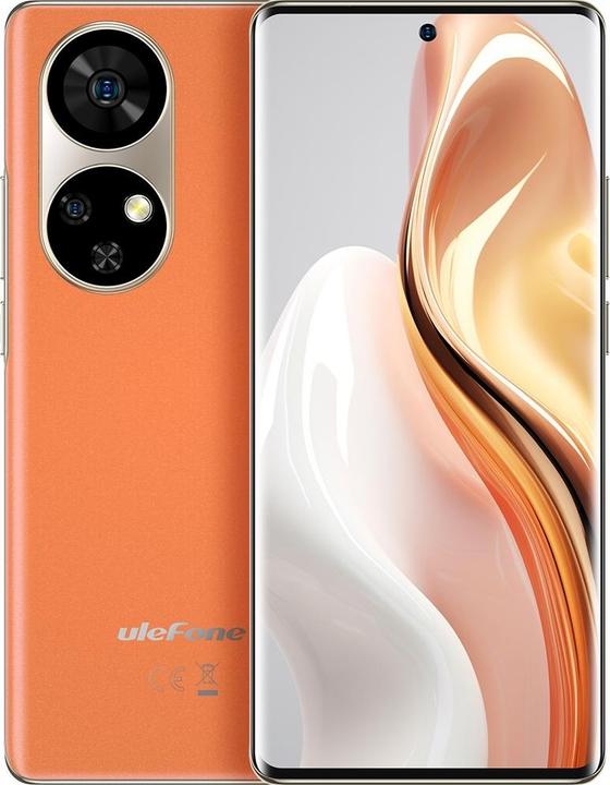 Actual product image Ulefone NOTE 17 PRO 12+256GB DS 4G AMBER ORANGE OEM (256 GB, Amber orange, 6.78", Dual SIM, 108 Mpx, 4G)