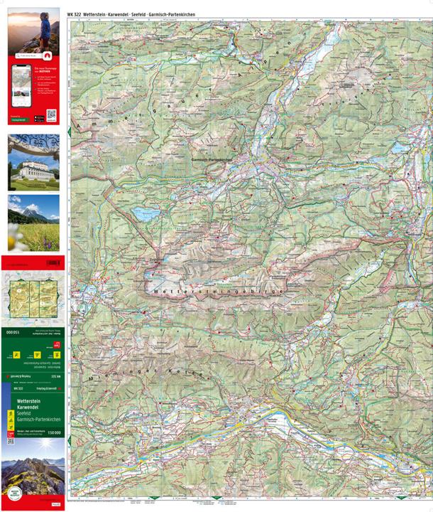 Produktbild Wetterstein - Karwendel, Wander-, Rad- und Freizeitkarte 1:50.000, freytag & berndt, WK 322