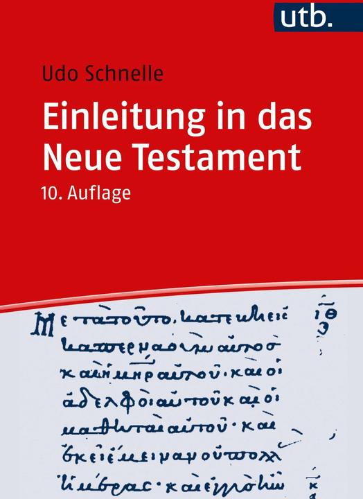 Produktbild Einleitung in das Neue Testament (Deutsch, Udo Schnelle, 2024)