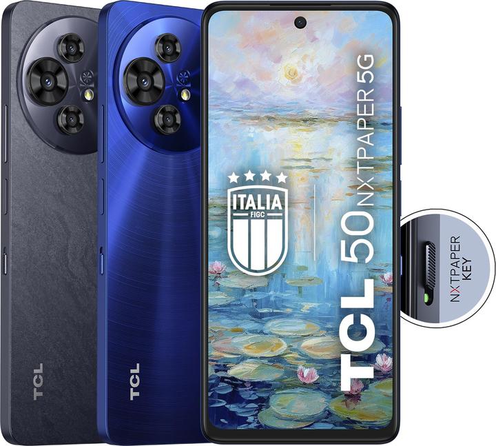 Actual product image TCL 50 Nxtpaper 5G 8Gb 256Gb 6.78" (256 GB, Midnight Blue, 6.78", Dual SIM, 108 Mpx, 5G)