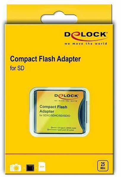 Actual product image Delock Adapter SD - CF II