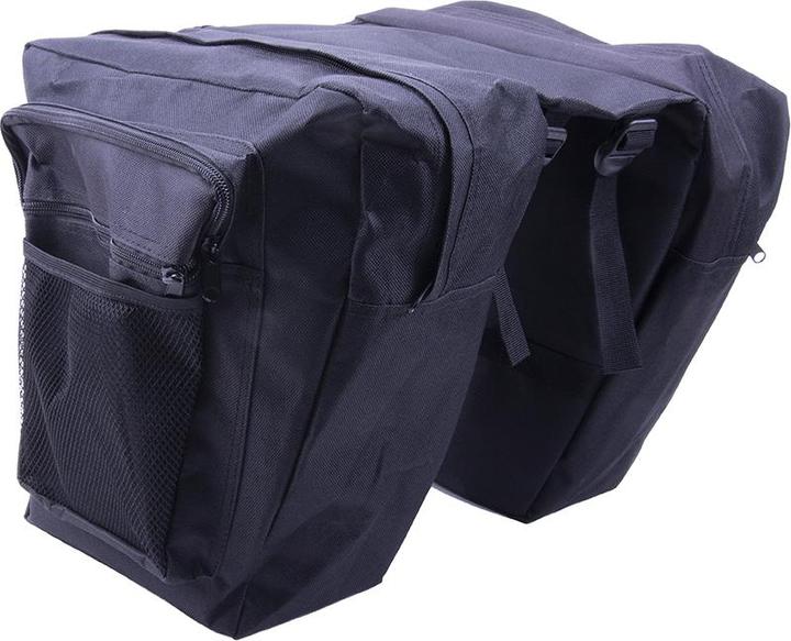 Image du produit Forever Double sacoche de vélo pour le porte-bagages Outdoo noir (12 l, Sacoches)