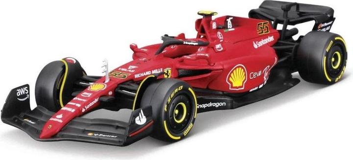 Immagine prodotto Bburago 927775.024 - Ferrari F1- 75 #55 Sainz 1:43
