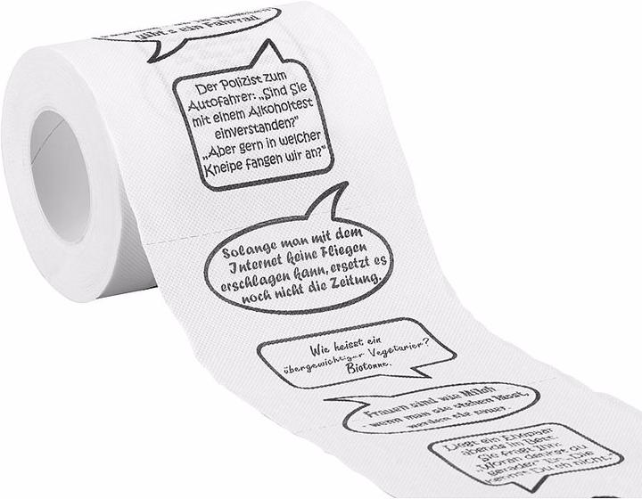 Actual product image Infactory Toilet paper "Jokes