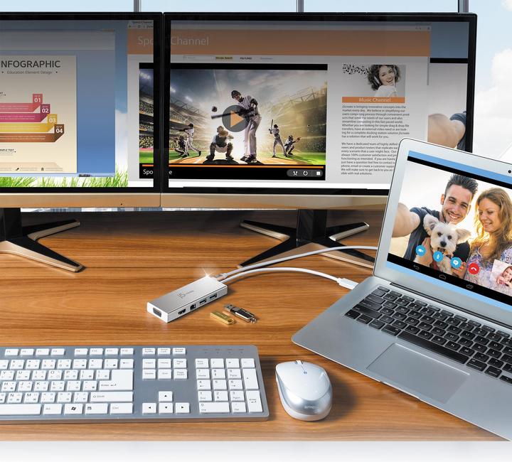 Immagine prodotto j5Create GIUDICE380 (USB-A, 2 Porti)