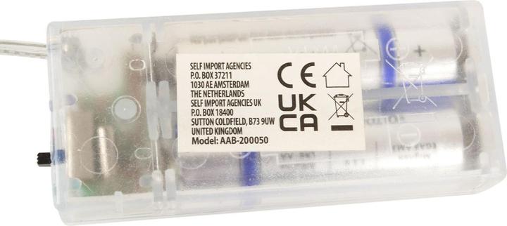 Produktbild H & S Collection LED-Weihnachtskugel aus Glas mit Timer-Funktion, Ø 15 cm, warmweiss (1 -teilig)