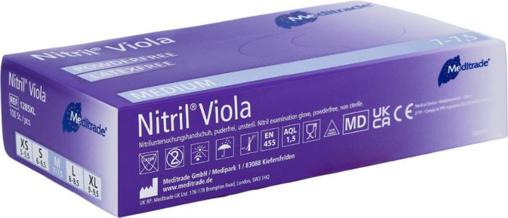 Actual product image Meditrade Nitrile gloves (M)
