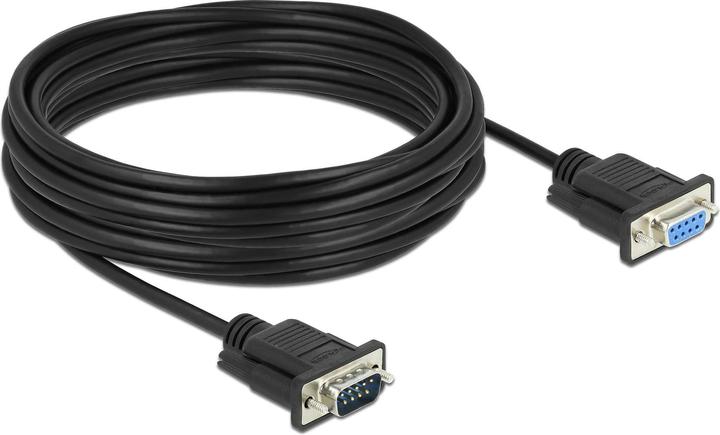 Actual product image Delock Extension cable RS-232 DB9, f-m 10 m (10 m, VGA)