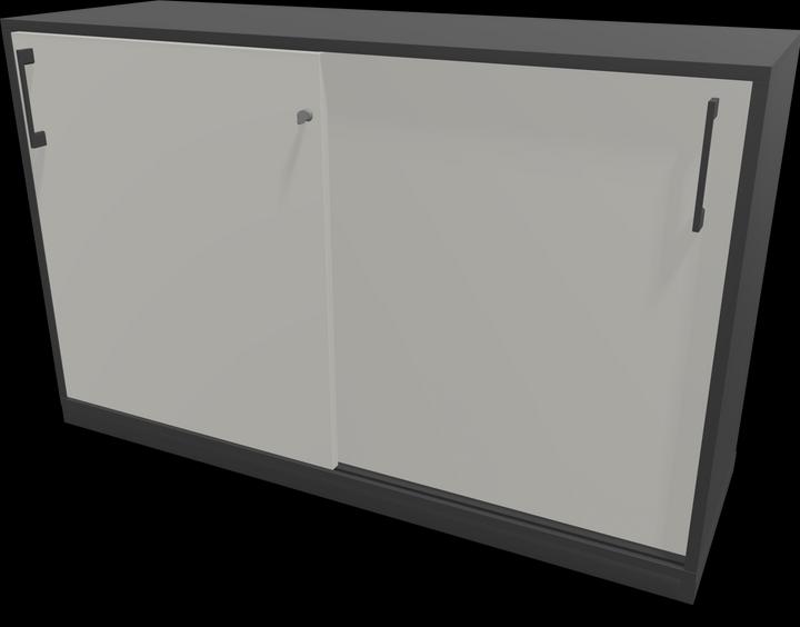 Actual product image Narbutas Choice sliding door cabinet (120 x 40 x 76 cm)
