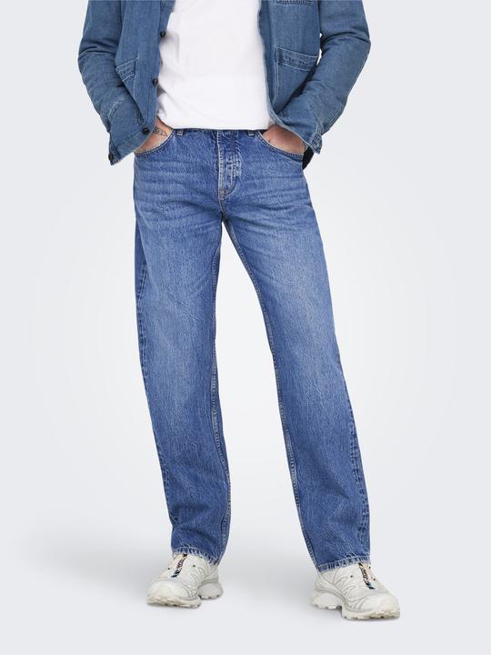Produktbild Only & Sons Gerade geschnitten Mid Rise Jeans Normal geschnitten jeans (34)