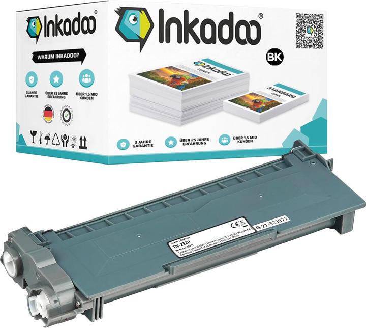 Actual product image Inkadoo Compatible toner for Brother DCP-L 2500 D approx. 2,600 pages