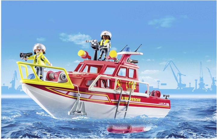 Image du produit Playmobil Bateau-pompe (71598, Playmobil City Action)