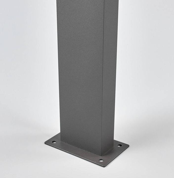 Produktbild Lucande Marius LED Garten Leuchte H100 w/Sensor Graphite (600 lm, IP54)
