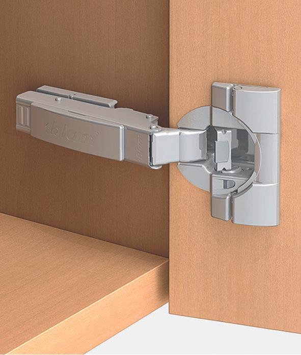 Actual product image Blum Pot hinges CLIP top, corner hinge 110 °