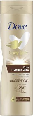 Actual product image Dove Visible Glow Self-Tan Lotion 250ml