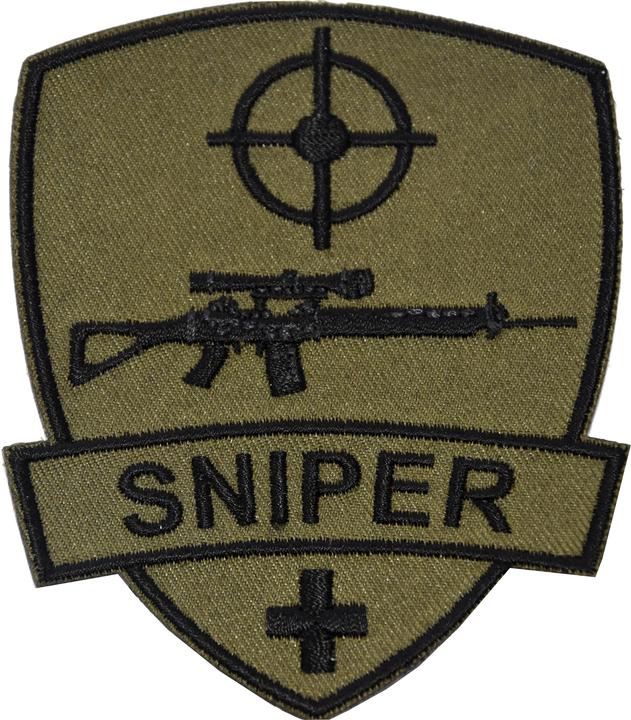 Pinex Sniper Wappen gesticktes Abzeichen 90mm x 75mm