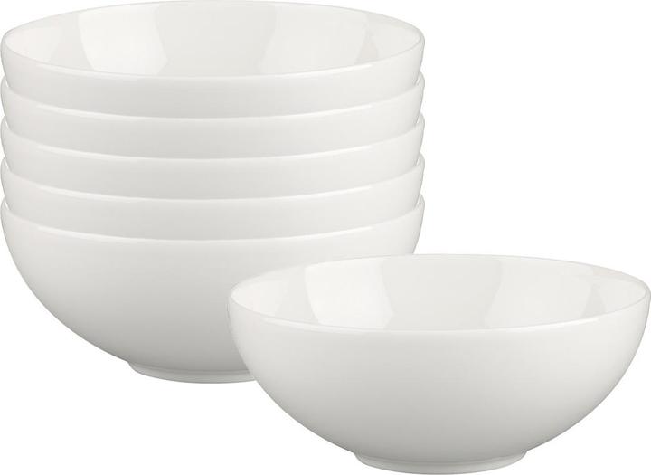 Produktbild Villeroy & Boch Multipack White Pearl Dessertschale - 6 Stück (13 cm, 0.24 l, 6 x)