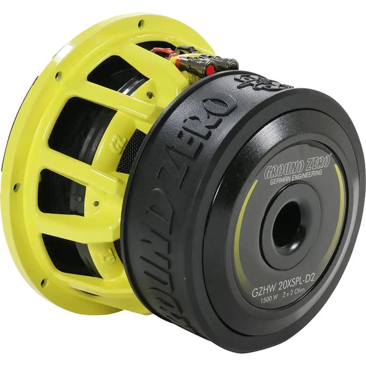 Immagine prodotto Ground Zero Subwoofer GZHW 20XSPL-D1 da 20 cm (1500 W)