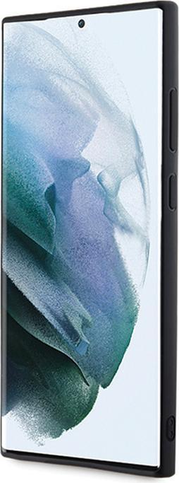 Actual product image Karl Lagerfeld KLHCS23L3DMBKCK S23 Ultra S918 czarny/black hardcase 3D Rubber Glitter Logo (Samsung Galaxy S23 Ultra)