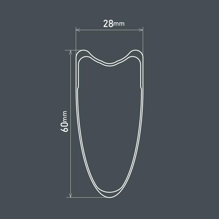 Produktbild Shimano Dura-Ace WH-R9200-C60 Collé (Laufradsatz, 28")