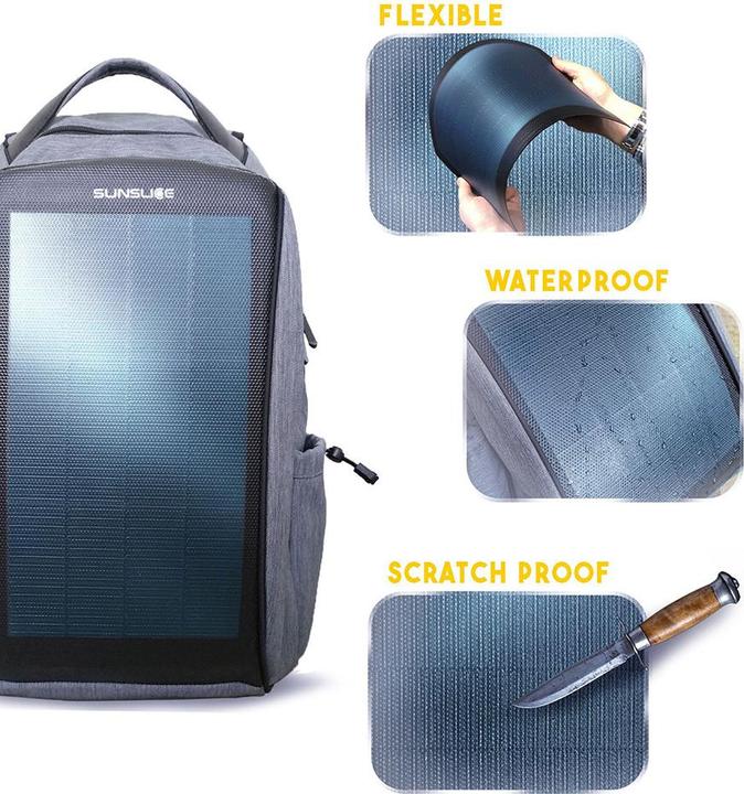 Produktbild Sunslice Solar-Rucksack 8W "Zenith" (8 W, 1.10 kg)